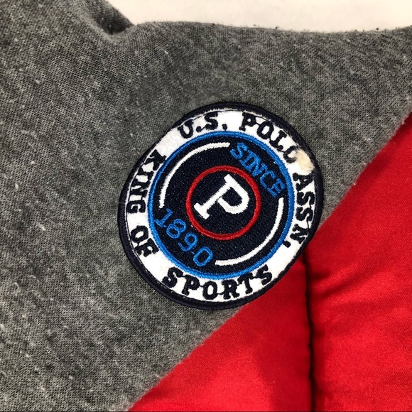 U.S. Polo Assn. Puffer Coat w/ Varsity Sleeves - Picture 3 of 8